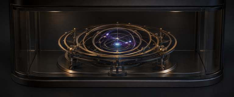 The existing gold and violet Mastery Orrery model.